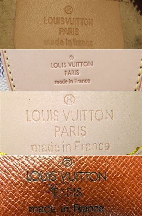 Louis Vuitton stamps false